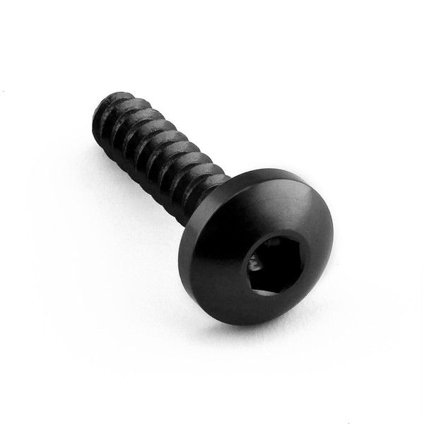 Ergal - Vite Autofilettante 5mm x 20mm Nero