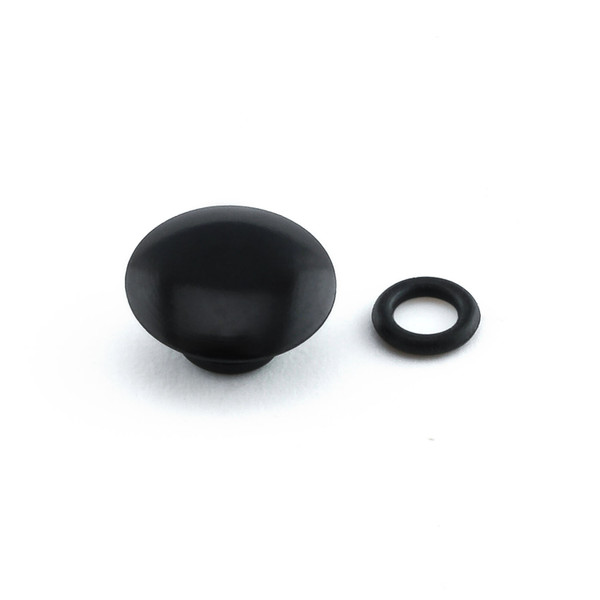 Bottoni Ergal per Vite M6 - brugola 5mm Nero