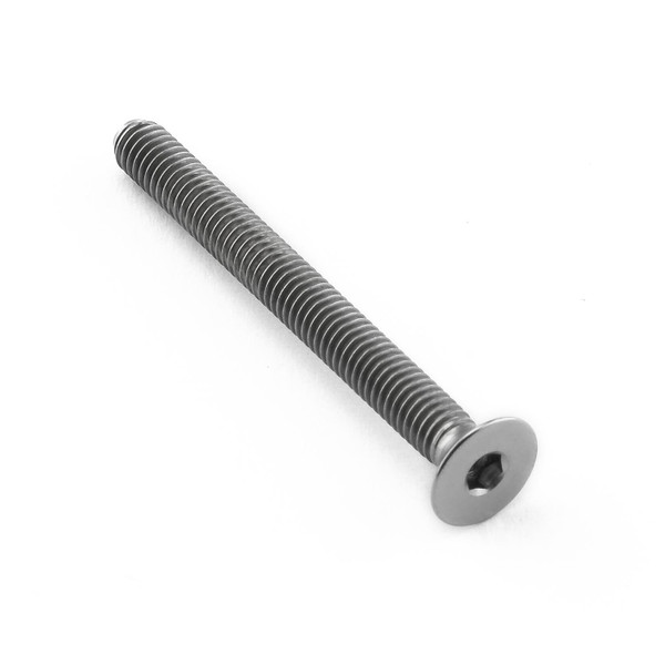 Vite in Titanio testa svasata M4 x (0.70mm) x 40mm Filo Completo