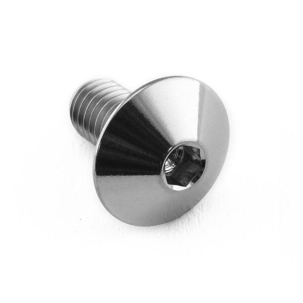 Titanio - Vite Testa Bombata M5 x (08mm) x 10mm