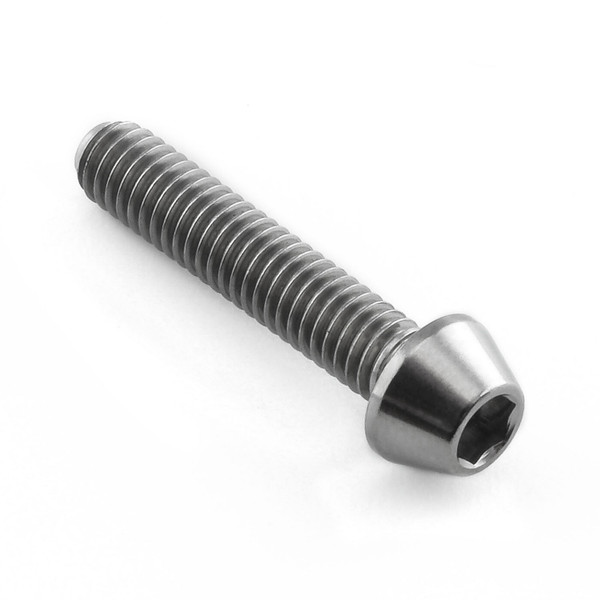 Titanio - Vite Testa Conica Brugola M4 x (0.70mm) x 20mm