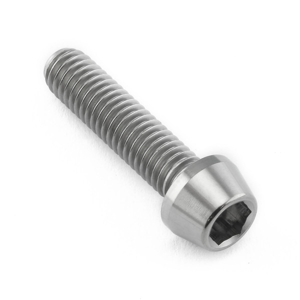 Titanio - Vite Testa Conica Brugola M6 x (1.00mm) x 25mm