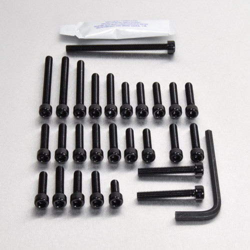 Kit Viti Ergal Carter Motore W650 (EJ650) '99-'05 Nero