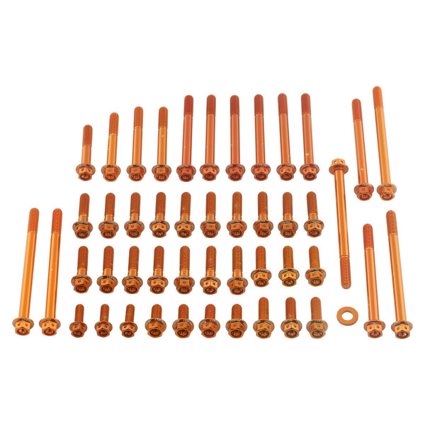 Kit Viti Ergal Carter Motore KTM 450 SX-F Race Spec Laserato Arancio