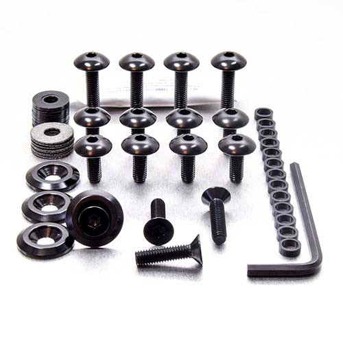 Kit viti carena Ergal Ducati 750SS '91-'96 Nero