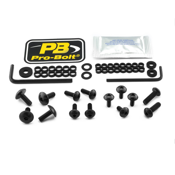 Kit viti carena Ergal Kawasaki Z1000 SX Nero