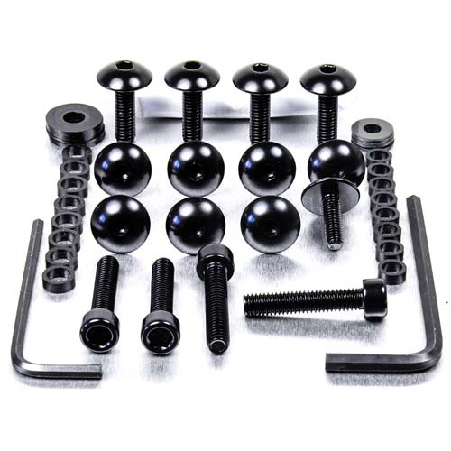 Kit viti carena Ergal Suzuki GSF 650 Bandit '05-'06 Nero