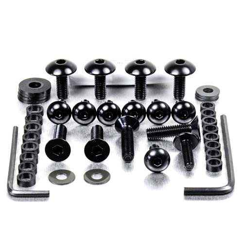 Kit viti carena Ergal Yamaha TZR125L Nero