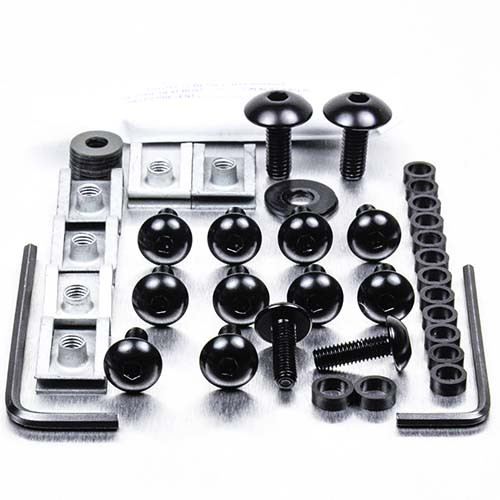Kit viti carena Ergal Yamaha TDM900 02-05 Nero