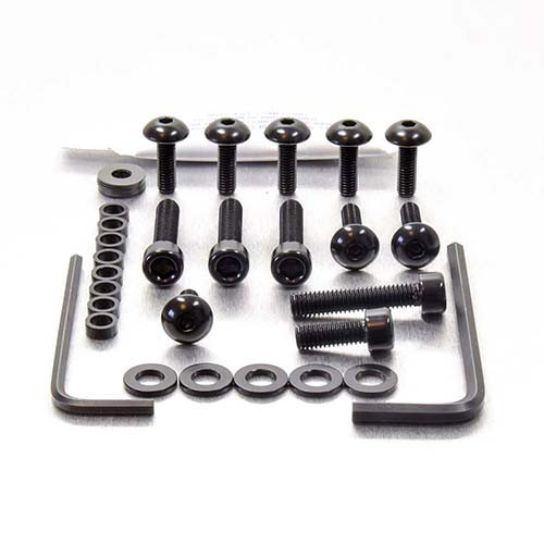 Kit viti carena Ergal Yamaha XJ900S Diversion Nero