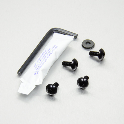 Kit Viti Ergal Plexiglass 4 Viti Nero