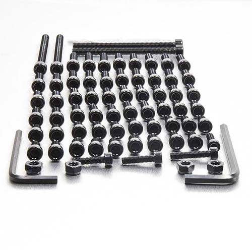 Kit Viti Ergal Carter Motore Ducati 600SS '94-'96 Nero