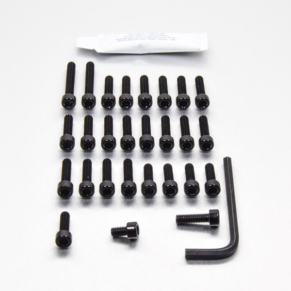Kit Viti Ergal Carter Motore Kawasaki KX450F '06-'08 Nero