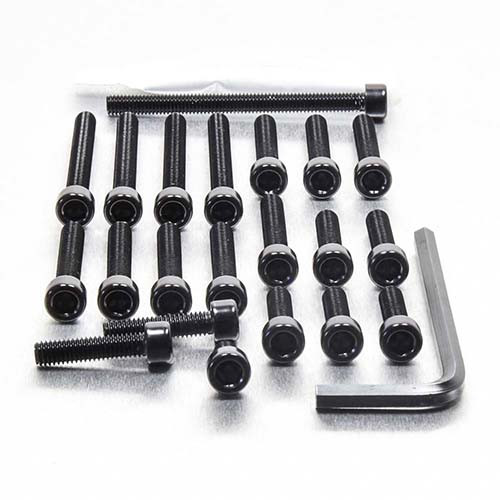 Kit Viti Ergal Carter Motore XJ600 '89 Nero