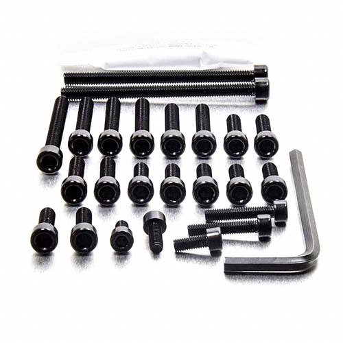 Kit Viti Ergal Carter Motore Yamaha XJR1200 Nero