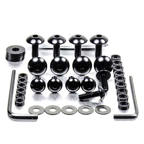 Kit viti carena Ergal Suzuki SV650 '03-'06 Nero