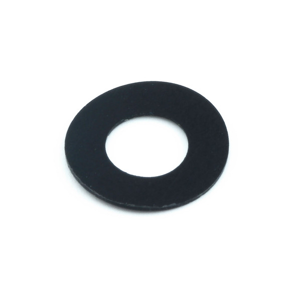 M8 (16mm diam. est.) Rondella in nylon nera anti-graffio