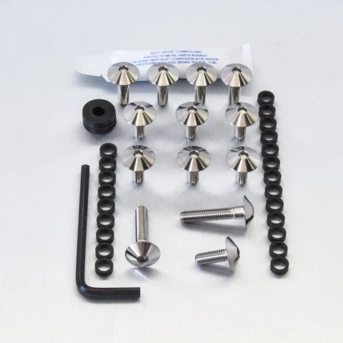 Kit viti carena Inox Kawasaki KX125 '00