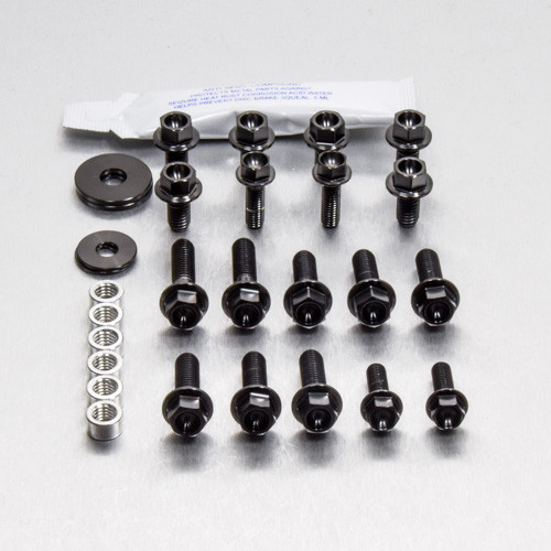 Kit viti carena Titanio KTM 450 EXC Nero