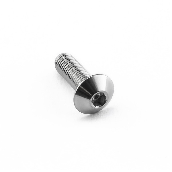 Vite Inox Testa Bombata M4 x (05mm) x 12mm