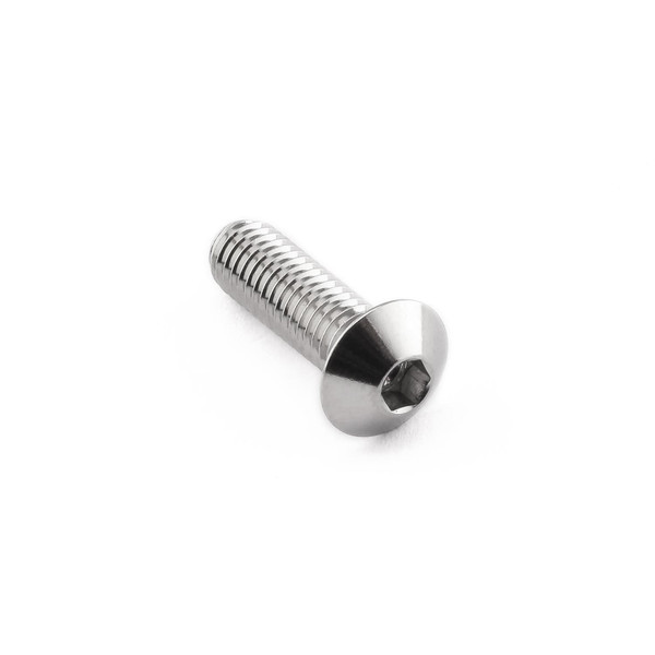 Vite Inox Testa Bombata M5 x (08mm) x 16mm