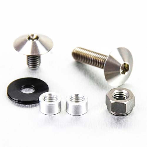 Kit viti Titanio Montaggio Serbatoio Freno Ant