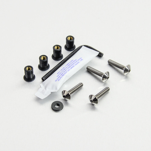 Kit Viti Inox Plexiglass 4 Viti