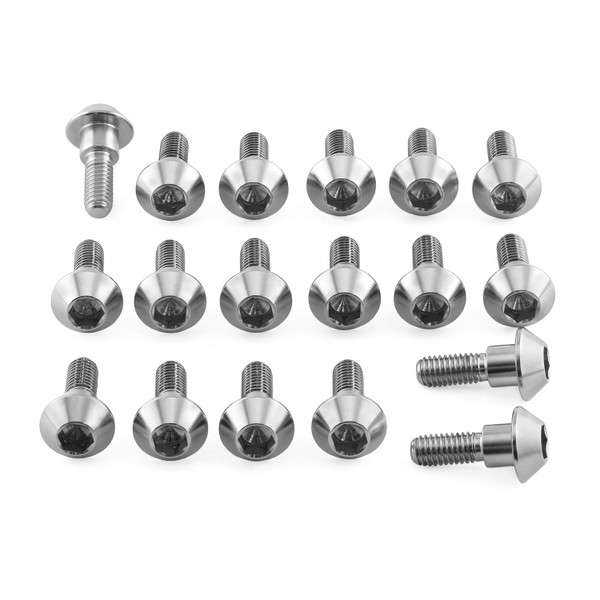Viti Inox Disco Freno Yamaha R1/R6 Conf. da 18