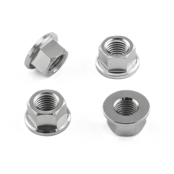 Dadi Inox Corona M10x(1.25mm) Conf da 4