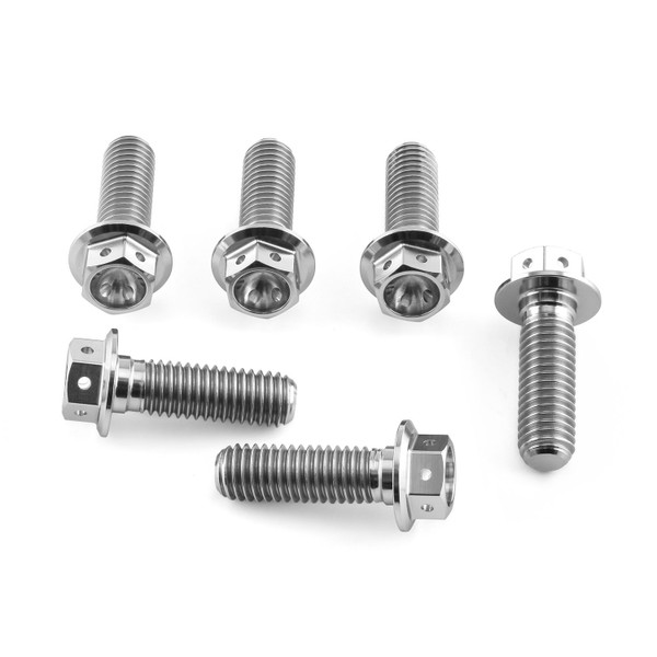 Viti Inox Disco Freno M8 x 25mm Race Spec Conf da 6 Post.