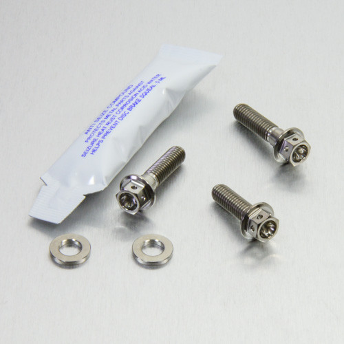 Kit Viti Inox Serraggio Bracciale Leve Freno e Frizione Testa Forata Corsa