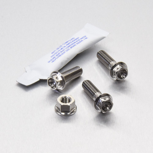 Kit Viti Inox Supporto Scarico Testa Forata Corsa