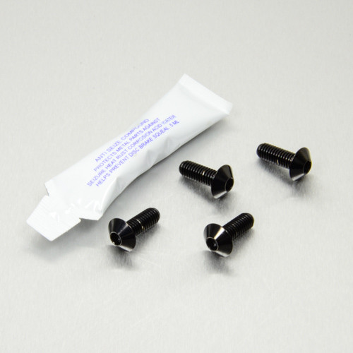 Kit Viti Inox Paratacchi Nero