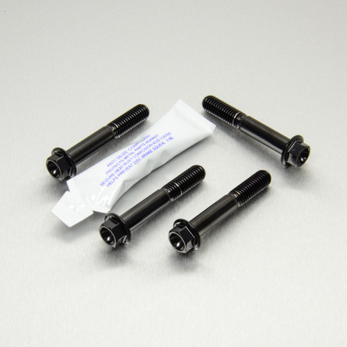 Kit Viti Inox pedane passeggero Nero