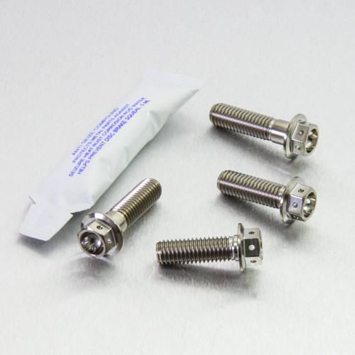 Kit Viti Inox pedane Testa Forata Corsa