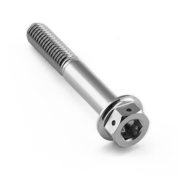 Titanio - Vite Dual Drive M6 (100mm)x 40mm testa forata