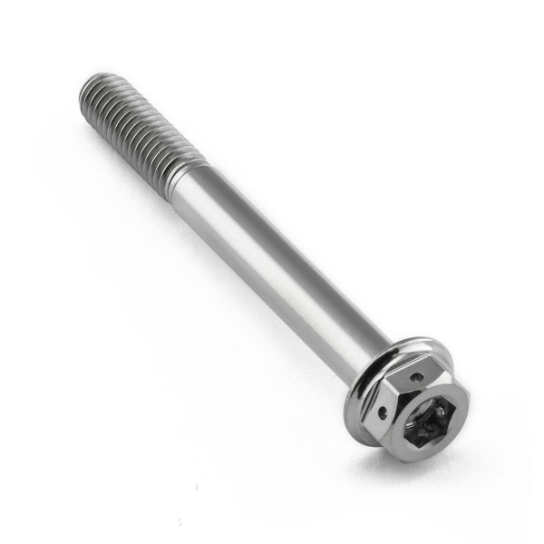 Titanio - Vite Dual Drive M6 (100mm)x 55mm testa forata