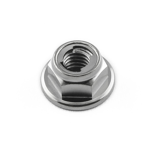 Titanio - Dado flangiato autobloccante (Metal Lock) M4x(0.70mm)