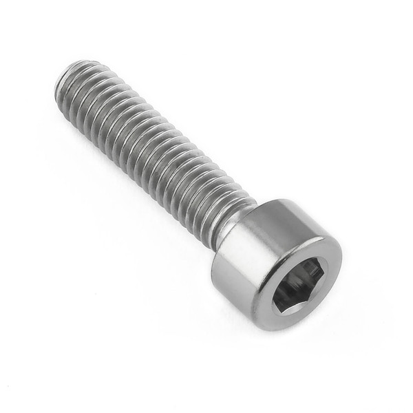 Titanio Vite Brugola Testa Cilindrica M6x(1.00mm)x25mm