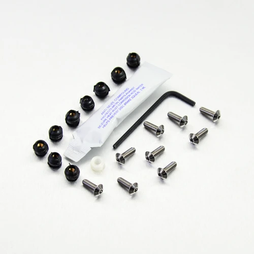 Titanio Kit Ducati 9 Viti Plexiglass