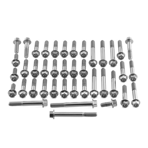 Kit Viti Inox Carter Motore Triumph Rocket 3 GT Testa Esagonale