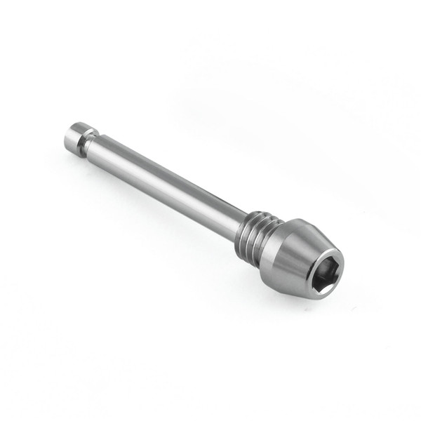 Perno di fissaggio pastiglia freno ciclo in titanio M5x(0.80mm)x26.6mm Testa conica - Hope