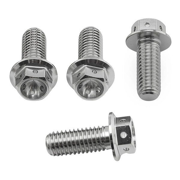 Kit Viti Inox pedane Testa Forata Corsa