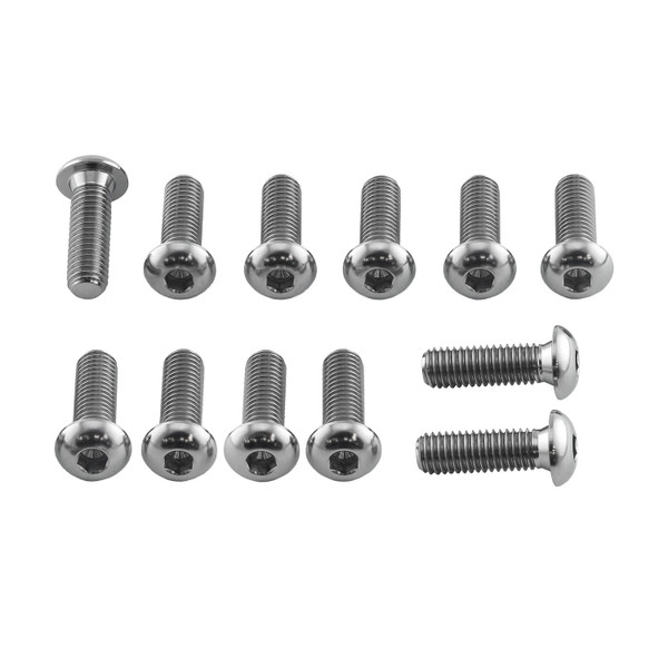 Titanium Front Disc Bolts M8x(1.25mm)x25mm to Fit BMW forged wheel/Other Pack x12