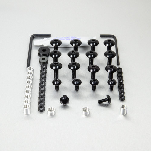 Kit viti carena Ergal Suzuki GSXR1000 17+ Nero