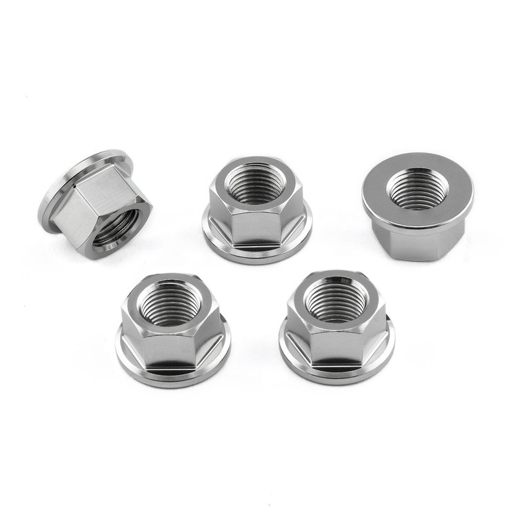 Stainless Steel Sprocket Nut M10x(1.00mm) Pack x5