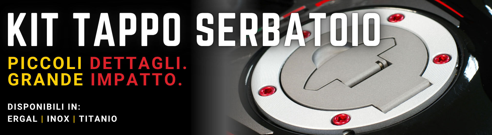 Pro-Bolt Italia — kit tappo serbatoio moto