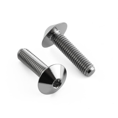 Viti A Testa Torx M6 In Titanio Grado 5 – 16mm, Confezione Da 6 Pezzi, Leggere E Resistenti Alla Corrosione
