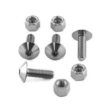 KiWAV Moto Coperchi Cromati Dadi Bulloni Tappi 8mm Viti 6mm Chiave A Brugola Ie M6 Allen Key Set - Foto 3