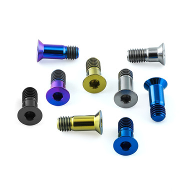 Kit Bulloni In Titanio RISK R8000 Per Deragliatore Bici Shimano - 49 Pezzi - Universali